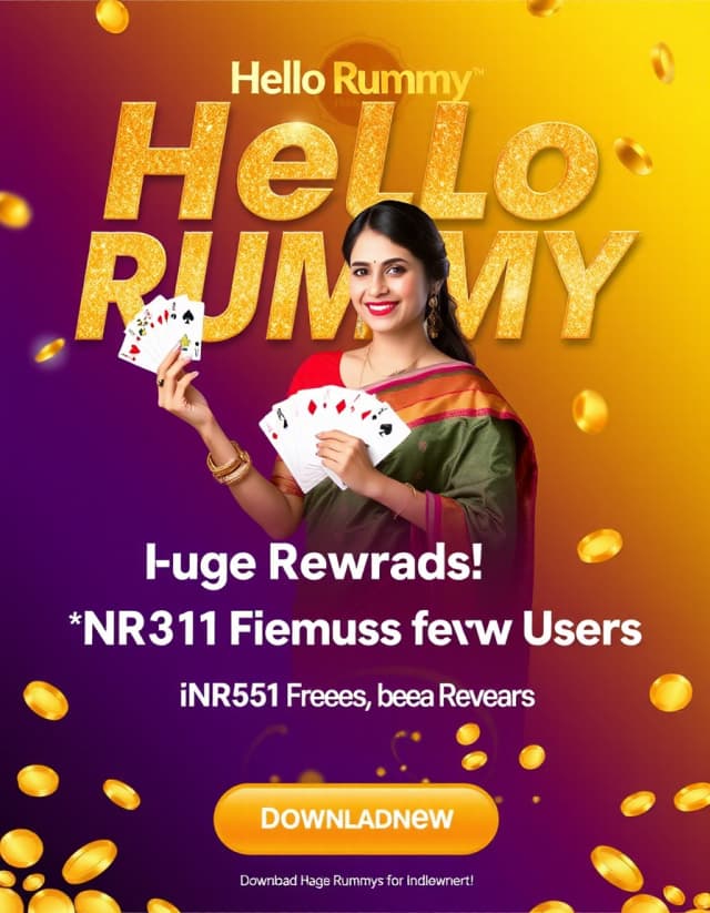 Hello Rummy Banner